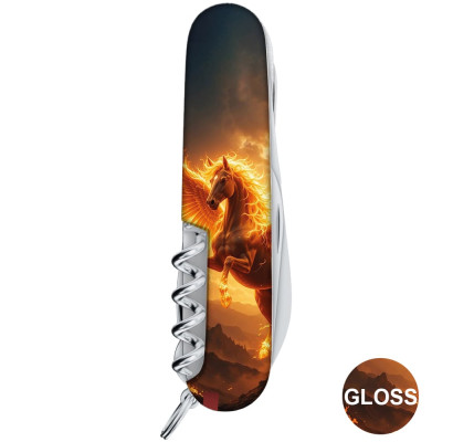Складной нож Victorinox HUNTSMAN ZODIAC Огненный пегас 1.3713.3.Z5250pk