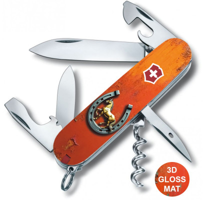 Складной нож Victorinox SPARTAN ZODIAC 3D Счастливая подкова 1.3603.Z5260hk
