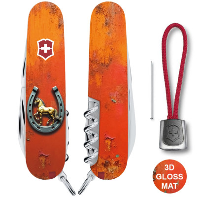 Складной нож Victorinox SPARTAN ZODIAC 3D Счастливая подкова 1.3603.Z5260hk