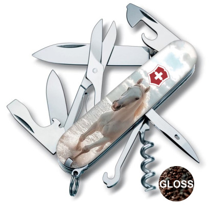 Складаний ніж Victorinox CLIMBER ZODIAC Білий кінь 1.3703.7.Z5270pk