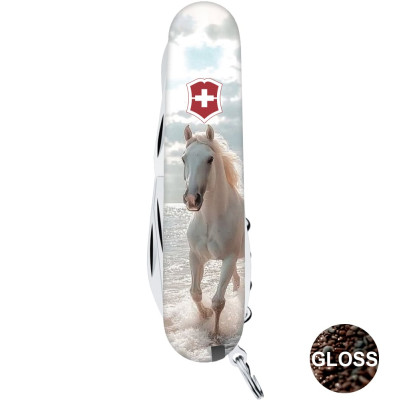 Складаний ніж Victorinox CLIMBER ZODIAC Білий кінь 1.3703.7.Z5270pk