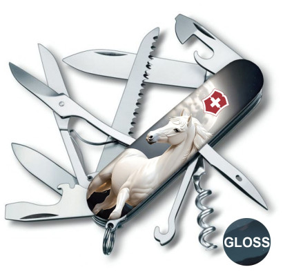 Складной нож Victorinox HUNTSMAN ZODIAC Магический конь 1.3713.3.Z5280pk