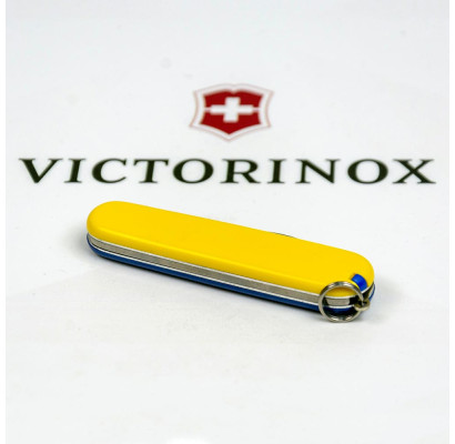 Складной нож Victorinox BANTAM UKRAINE сине-желтый 0.2303.2.8
