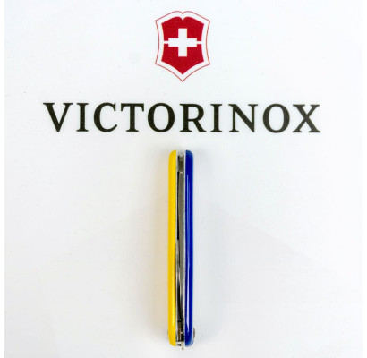 Складной нож Victorinox BANTAM UKRAINE сине-желтый 0.2303.2.8