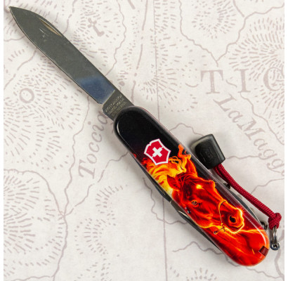 Складной нож Victorinox SPARTAN ZODIAC Красный огненный конь 1.3603.Z5200pk