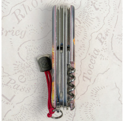 Складной нож Victorinox HUNTSMAN ZODIAC Золотой конь 1.3713.Z5220pk