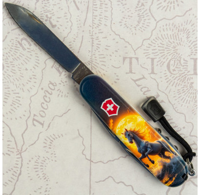 Складной нож Victorinox SPARTAN ZODIAC Величественный конь 1.3603.7.Z5230pk