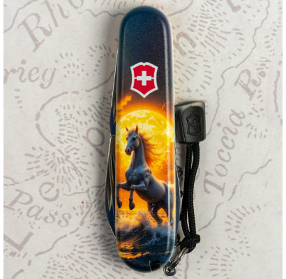 Складной нож Victorinox SPARTAN ZODIAC Величественный конь 1.3603.7.Z5230pk