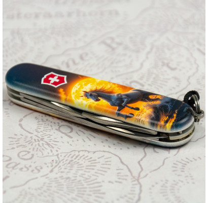 Складной нож Victorinox SPARTAN ZODIAC Величественный конь 1.3603.7.Z5230pk