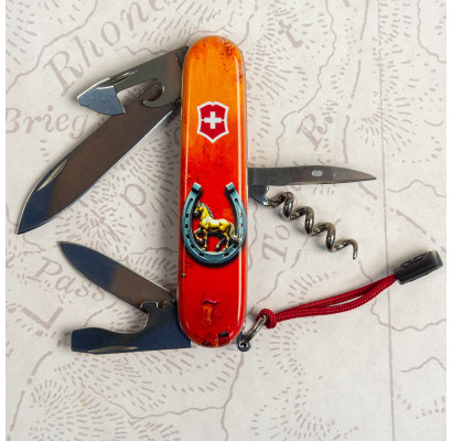 Складной нож Victorinox SPARTAN ZODIAC 3D Счастливая подкова 1.3603.Z5260hk