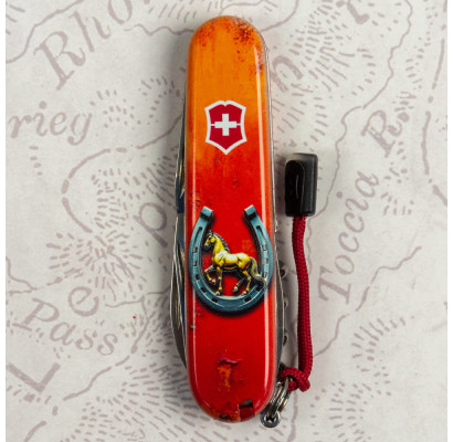 Складной нож Victorinox SPARTAN ZODIAC 3D Счастливая подкова 1.3603.Z5260hk