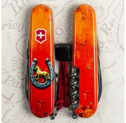 Складной нож Victorinox SPARTAN ZODIAC 3D Счастливая подкова 1.3603.Z5260hk