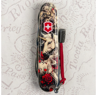 Складной нож Victorinox CLIMBER ZODIAC Волшебный единорог 1.3703.7.Z5240pk