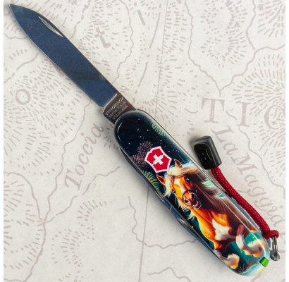 Складаний ніж Victorinox CLIMBER ZODIAC Кінь-переможець 1.3703.3.Z5300pk