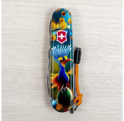 Складной нож Victorinox CLIMBER DESIGN Яркая птичка 1.3703.3.R2110pk
