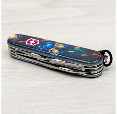 Складной нож Victorinox CLIMBER DESIGN Магический цветок 1.3703.3.R2070pk