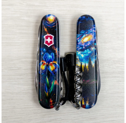 Складной нож Victorinox CLIMBER DESIGN Магический цветок 1.3703.3.R2070pk