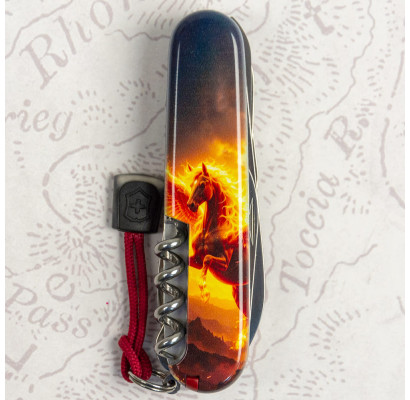 Складной нож Victorinox HUNTSMAN ZODIAC Огненный пегас 1.3713.3.Z5250pk