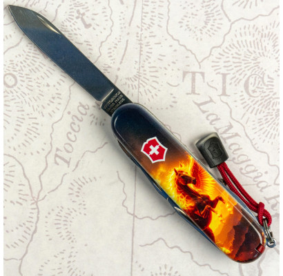 Складной нож Victorinox HUNTSMAN ZODIAC Огненный пегас 1.3713.3.Z5250pk