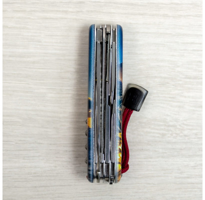 Складной нож Victorinox HUNTSMAN DESIGN Солнечная волна 1.3713.3.R2080pk