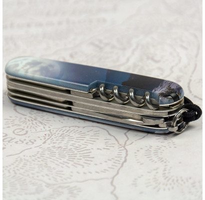 Складной нож Victorinox HUNTSMAN ZODIAC Магический конь 1.3713.3.Z5280pk