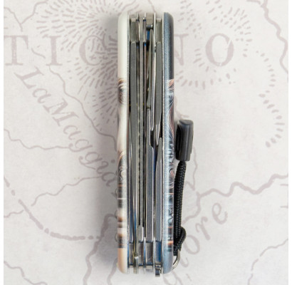 Складной нож Victorinox HUNTSMAN ZODIAC Шахматный конь 1.3713.3.Z5310pk