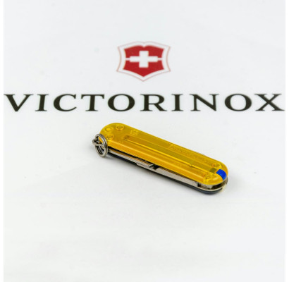 Складаний ніж Victorinox CLASSIC SD UKRAINE синьо-жовтий 0.6223.T2G.T81