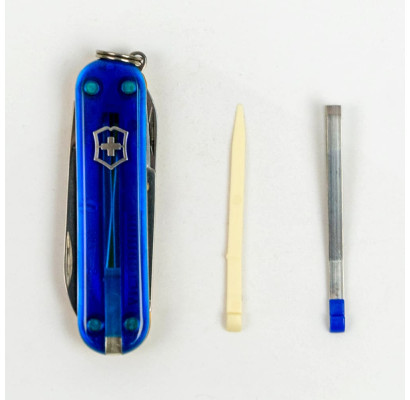 Складаний ніж Victorinox CLASSIC SD UKRAINE синьо-жовтий 0.6223.T2G.T81