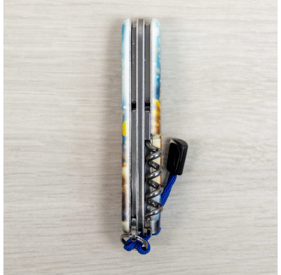 Складной нож Victorinox CAMPER DESIGN Желто-голубая рыбка 1.3613.7.R2020pk