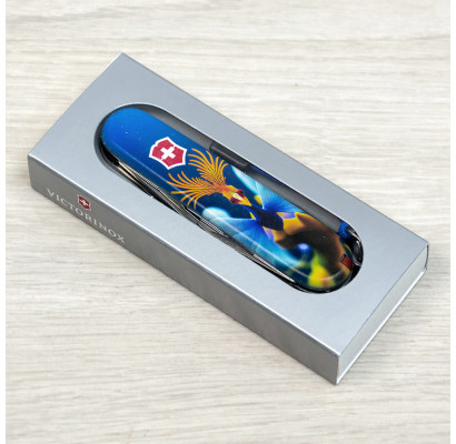 Складной нож Victorinox CAMPER DESIGN Фантастическая птичка 1.3613.3.R2100pk