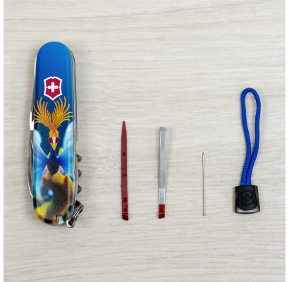 Складной нож Victorinox CAMPER DESIGN Фантастическая птичка 1.3613.3.R2100pk