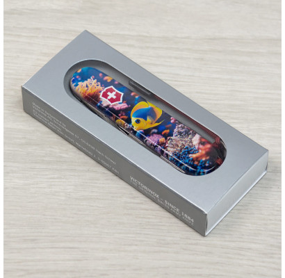 Складной нож Victorinox SPARTAN DESIGN Коралловая рыбка 1.3603.R2010pk
