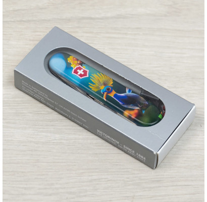 Складной нож Victorinox SPARTAN DESIGN Райская синяя птичка 1.3603.3.R2090pk