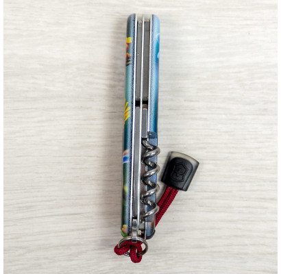 Складной нож Victorinox SPARTAN DESIGN Райская синяя птичка 1.3603.3.R2090pk