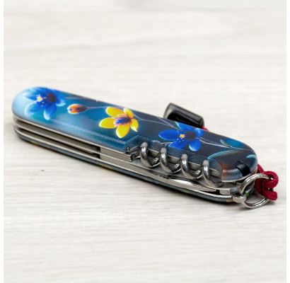 Складной нож Victorinox SPARTAN DESIGN Райская синяя птичка 1.3603.3.R2090pk
