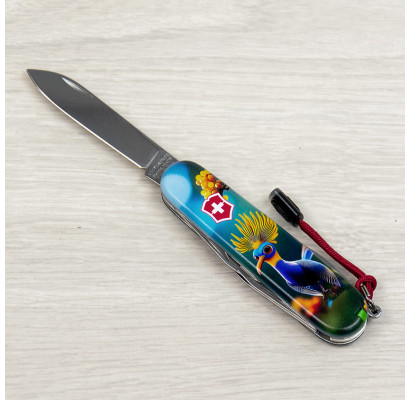 Складной нож Victorinox SPARTAN DESIGN Райская синяя птичка 1.3603.3.R2090pk