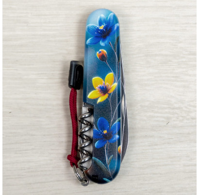 Складной нож Victorinox SPARTAN DESIGN Райская синяя птичка 1.3603.3.R2090pk
