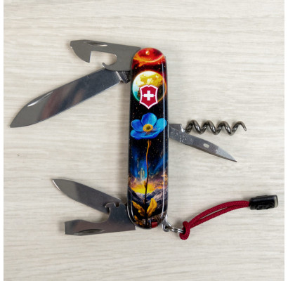 Складной нож Victorinox SPARTAN DESIGN Звездный цветок 1.3603.3.R2050pk