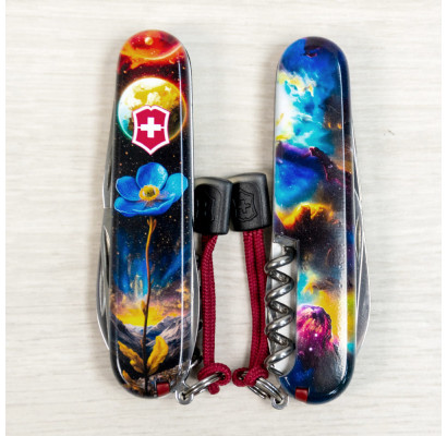 Складной нож Victorinox SPARTAN DESIGN Звездный цветок 1.3603.3.R2050pk