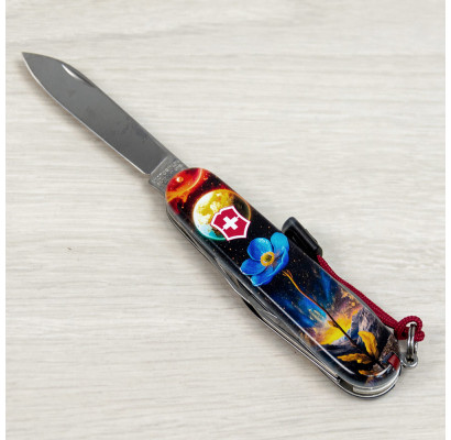 Складной нож Victorinox SPARTAN DESIGN Звездный цветок 1.3603.3.R2050pk