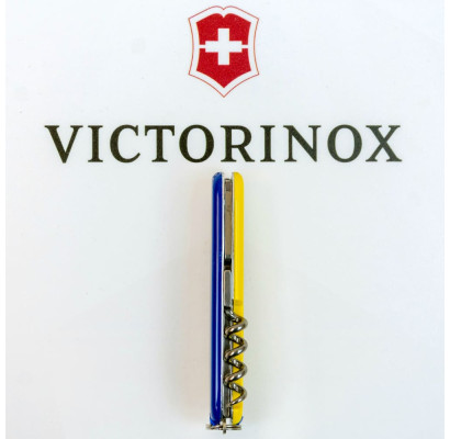 Складной нож Victorinox WAITER UKRAINE сине-желтый 0.3303.2.8