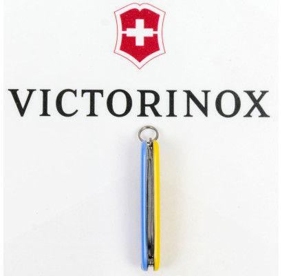 Складаний ніж Victorinox CLASSIC SD UKRAINE жовто-блакитний 0.6223.8G.28