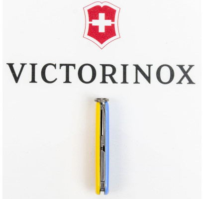 Складаний ніж Victorinox CLASSIC SD UKRAINE жовто-блакитний 0.6223.8G.28