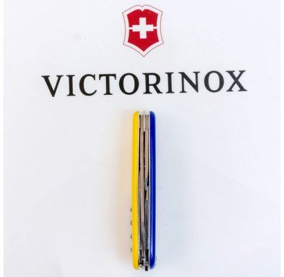Складной нож Victorinox SPARTAN UKRAINE сине-желтый 1.3603.2.8