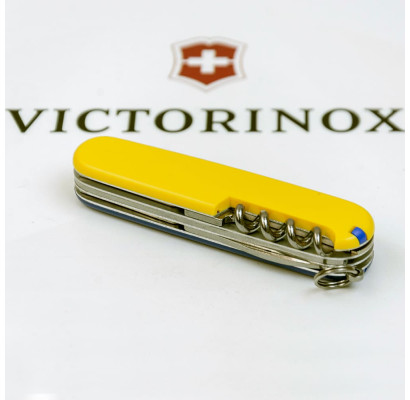 Складаний ніж Victorinox CAMPER UKRAINE синьо-жовтий 1.3613.2.8