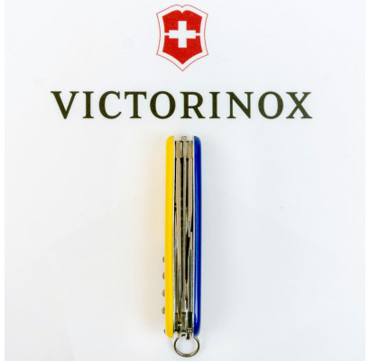 Складаний ніж Victorinox CAMPER UKRAINE синьо-жовтий 1.3613.2.8