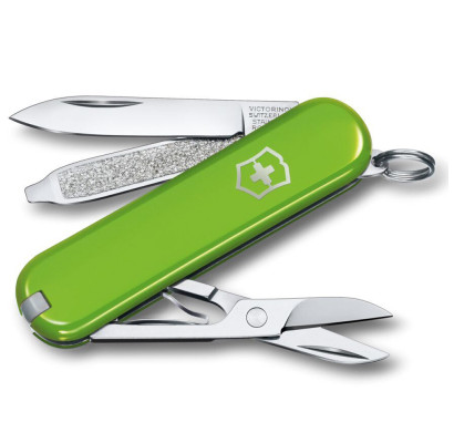 Складаний ніж Victorinox CLASSIC SD Colors Smashed Avocado 0.6223.43