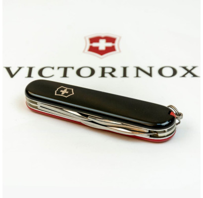 Складной нож Victorinox SPARTAN UKRAINE черно-красный 1.3603.3.1