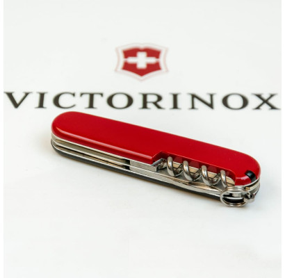 Складной нож Victorinox SPARTAN UKRAINE черно-красный 1.3603.3.1