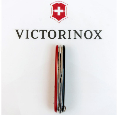 Складной нож Victorinox SPARTAN UKRAINE черно-красный 1.3603.3.1